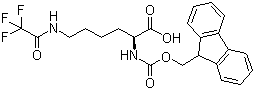 structure of CAS# 76265-69-5, Fmoc-N'-三氟乙酰基-L-赖氨酸