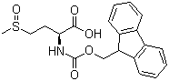 structure of CAS# 76265-70-8, N-芴甲氧羰基-L-蛋氨酸亚砜