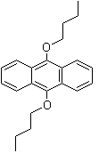 CAS # 76275-14-4, 9,10-Dibutoxyanthracene, Anthracure UVS 1331, DBA, DBA (sensitizer), PSS 303, UVS 1331, UVS 1550