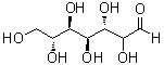structure of CAS# 7634-39-1, D-甘露庚糖