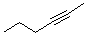 2-Hexyne molecular structure (CAS 764-35-2)