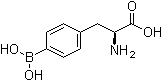 structure of CAS# 76410-58-7, 4-硼酸基-L-苯丙氨酸