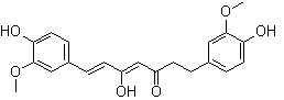 二氢姜黄素分子结构 (CAS 76474-56-1)