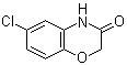 structure of CAS# 7652-29-1, 6-Chloro-(2H)-1,4-benzoxazin-3(4H)-one