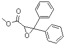 structure of CAS# 76527-25-8, 3,3-二苯基环氧乙烷-2-羧酸甲酯