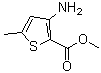 structure of CAS# 76575-71-8, 3-氨基-5-甲基噻吩-2-羧酸甲酯