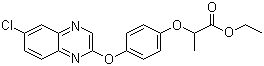 喹禾灵分子结构 (CAS 76578-14-8)