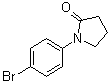 CAS 登录号：7661-32-7, 1-(4-溴苯基)-2-吡咯烷酮