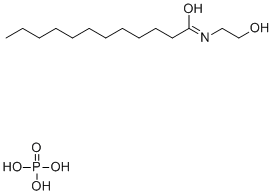Phosphoric acid molecular structure (CAS 7664-38-2)