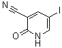 1,2-二氢-5-碘-2-氧代-3-吡啶甲腈分子结构 (CAS 766515-33-7)