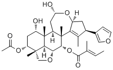 CAS 登录号：76689-98-0, 1-Deacetylnimbolinin B