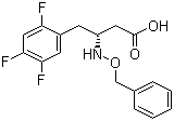 CAS # 767352-29-4, (R)-3-(Benzyloxyamino)-4-(2,4,5-trifluorophenyl)butanoic acid