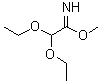 structure of CAS# 76742-48-8, 2,2-Diethoxyacetimidic acid methyl ester