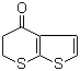 structure of CAS# 7675-04-9, 5,6-Dihydro-4H-thieno[2,3-b]thiopyran-4-one