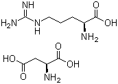 structure of CAS# 7675-83-4, L-精氨酸 L-天门冬氨酸