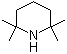 structure of CAS# 768-66-1, 2,2,6,6-Tetramethylpiperidine