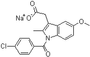 茚甲新钠盐分子结构 (CAS 7681-54-1)