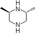(2R,6R)-2,6-二甲基哌嗪分子结构 (CAS 768335-42-8)