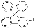 2-碘-9,9-二苯基-9H-芴分子结构 (CAS 768398-90-9)