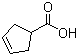 structure of CAS# 7686-77-3, 3-环戊烯甲酸