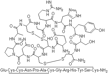 structure of CAS# 76862-65-2, 芋螺毒素 G I
