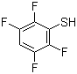 structure of CAS# 769-40-4, 2,3,5,6-四氟苯硫酚