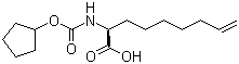 CAS # 769167-55-7, (2S)-2-[[(Cyclopentyloxy)carbonyl]amino]-8-nonenoic acid