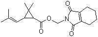 structure of CAS# 7696-12-0, Tetramethrin