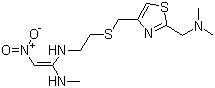 structure of CAS# 76963-41-2, Nizatidine