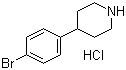 structure of CAS# 769944-79-8, 4-(4-溴苯基)哌啶盐酸盐