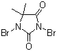 structure of CAS# 77-48-5, 1,3-二溴-5,5-二甲基海因
