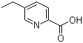 structure of CAS# 770-08-1, 5-乙基-2-吡啶羧酸