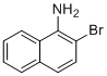 structure of CAS# 771-14-2, 1-Amino-2-bromonaphthalene