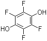 structure of CAS# 771-63-1, 2,3,5,6-四氟对苯二酚