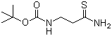 structure of CAS# 77152-97-7, 3-氨基-3-巯基丙基氨基甲酸叔丁酯