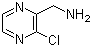 3-氯吡嗪-2-甲胺分子结构 (CAS 771581-15-8)