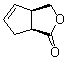 CAS # 77189-14-1, (3aR,6aS)-rel-3,3a,6,6a-Tetrahydro-1H-cyclopenta[c]furan-1-one, NSC 362077