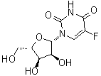CAS # 77210-26-5, 5-Fluoro-1-beta-L-ribofuranosyl-2,4(1H,3H)-pyrimidinedione