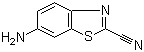 structure of CAS# 7724-12-1, 6-Amino-2-benzothiazolecarbonitrile