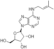 CAS # 7724-76-7, Riboprine, 6-(3,3-Dimethylallylamino)-9-(b-D-ribofuranosyl)purine