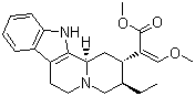 structure of CAS# 7729-23-9, 毛钩藤碱