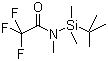 structure of CAS# 77377-52-7, N-(tert-Butyldimethylsilyl)-N-methyl-trifluoroacetamide