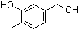 5-羟甲基-2-碘苯酚分子结构 (CAS 773869-57-1)