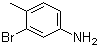 structure of CAS# 7745-91-7, 3-Bromo-4-methylaniline