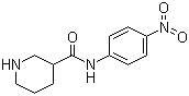 CAS 登录号：774535-95-4, N-(4-硝基苯基)哌啶-3-甲酰胺