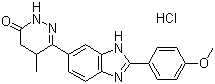 structure of CAS# 77469-98-8, Pimobendan hydrochloride