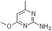 structure of CAS# 7749-47-5, 2-Amino-4-methoxy-6-methylpyrimidine