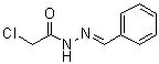 CAS # 775-25-7, 2-Chloroacetic acid 2-(phenylmethylene)hydrazide, Benzaldehyde (chloroacetyl)hydrazone, NSC 265467
