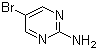 structure of CAS# 7752-82-1, 2-Amino-5-bromopyrimidine