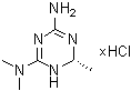 structure of CAS# 775351-61-6, (6R)-1,6-二氢-N2,N2,6-三甲基-1,3,5-三嗪-2,4-二胺盐酸盐